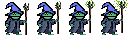 Idle frog staff sprite